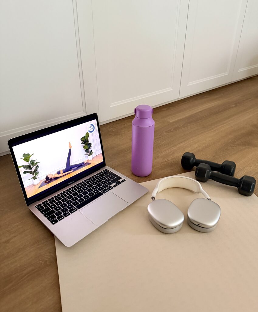 my morning pilates workout routine